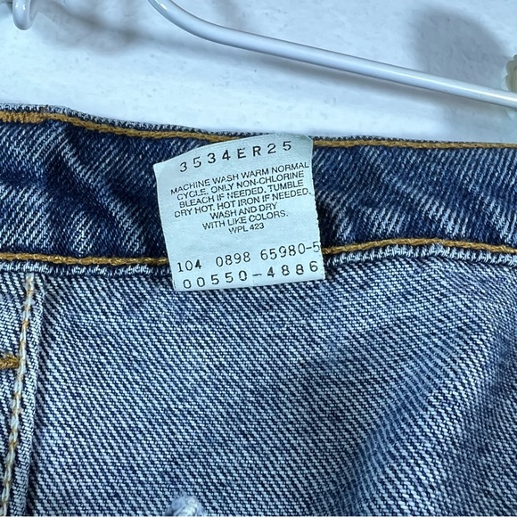 Levis 550 Vintage 90’s Men’s Relaxed Fit Jean Pants Sz 36x30 - Picture 12 of 14